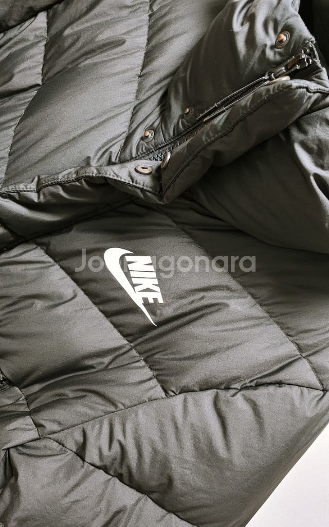 [L] 나이키 덕다운 롱패딩점퍼 블랙1298--2