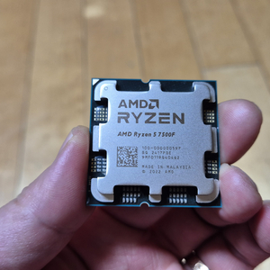 AMD 7500F CPU 대원 정품 판매