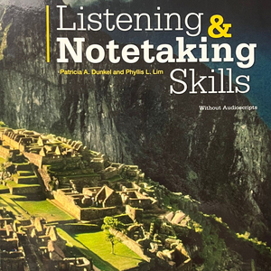 Listening & notetaking skills