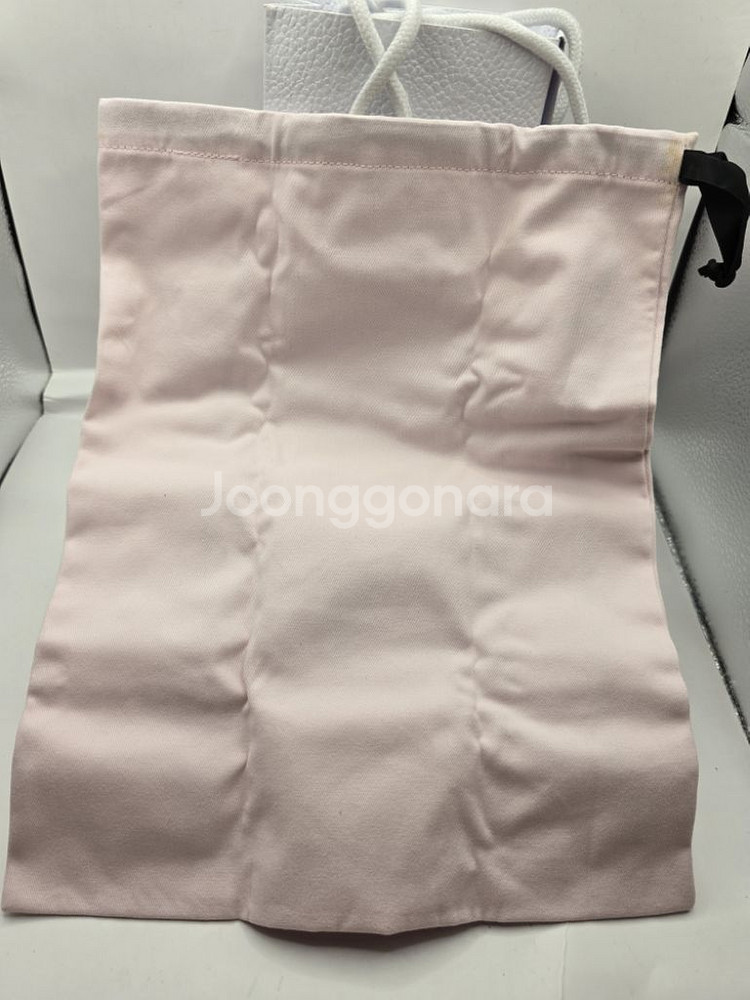 정품 디올 복주머니 천파우치--2