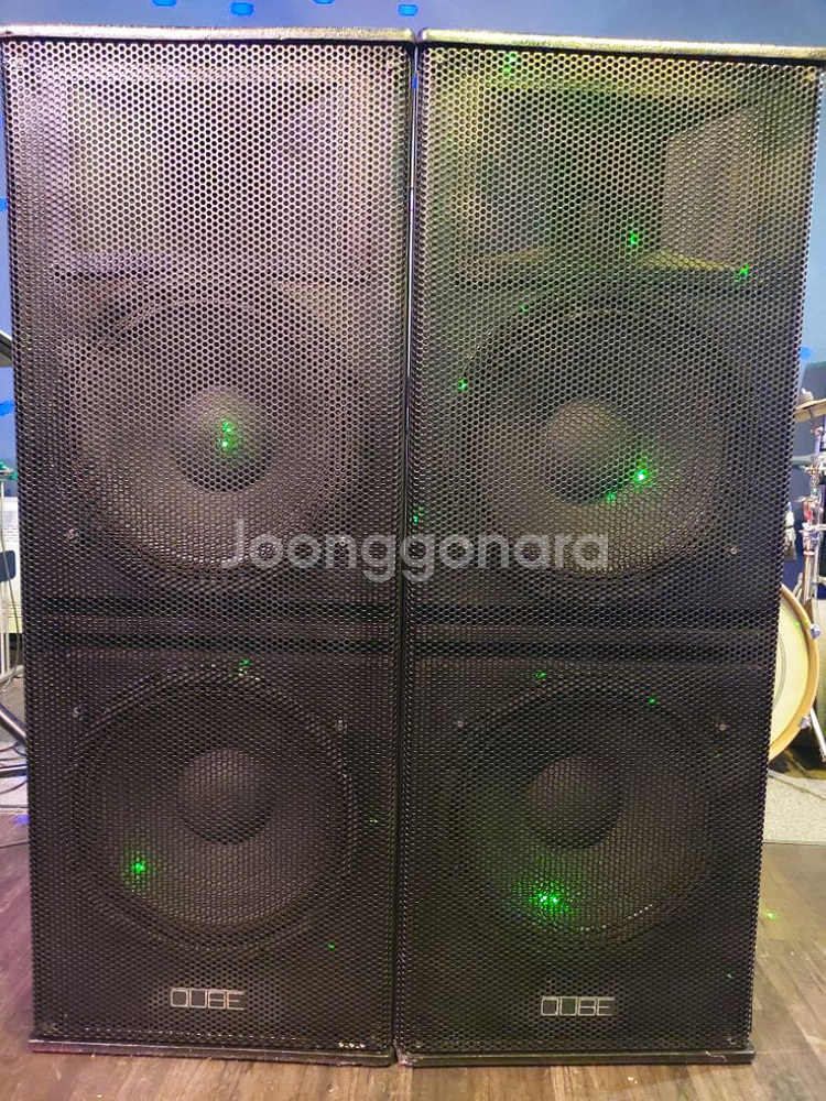 랜커스헤인즈 15더블 큐브 q215 스피커 판매--0