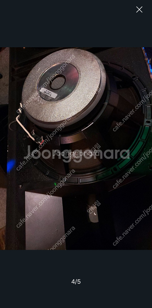 랜커스헤인즈 15더블 큐브 q215 스피커 판매--4