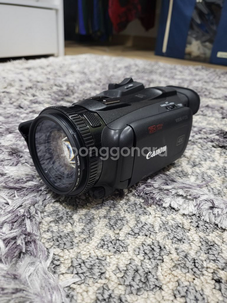 캐논 캠코더 HF G50+주닉스 삼각대--1
