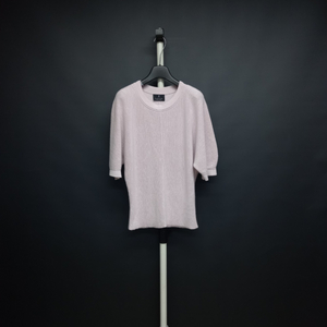 랑방 춘추 캐시미어블랜 6부 니트블라우스 66.77