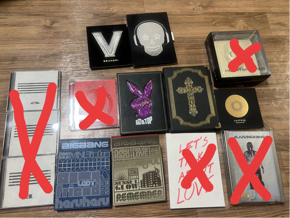 빅뱅 앨범 다량 판매합니다 이미지