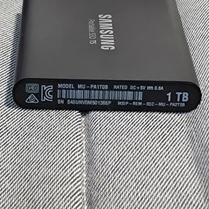 삼성 포터블 SSD T5 1TB