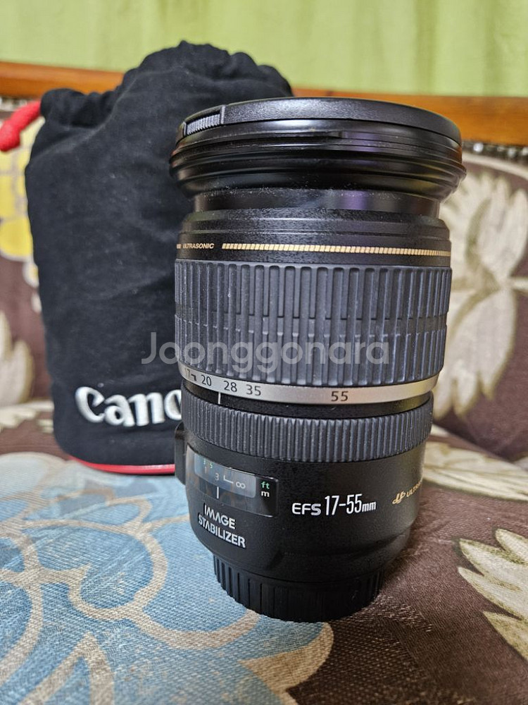 캐논정품 EF-S 17-55mm F2.8 IS 렌즈--3