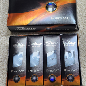 타이틀리스 pro v1 골프공 12+4