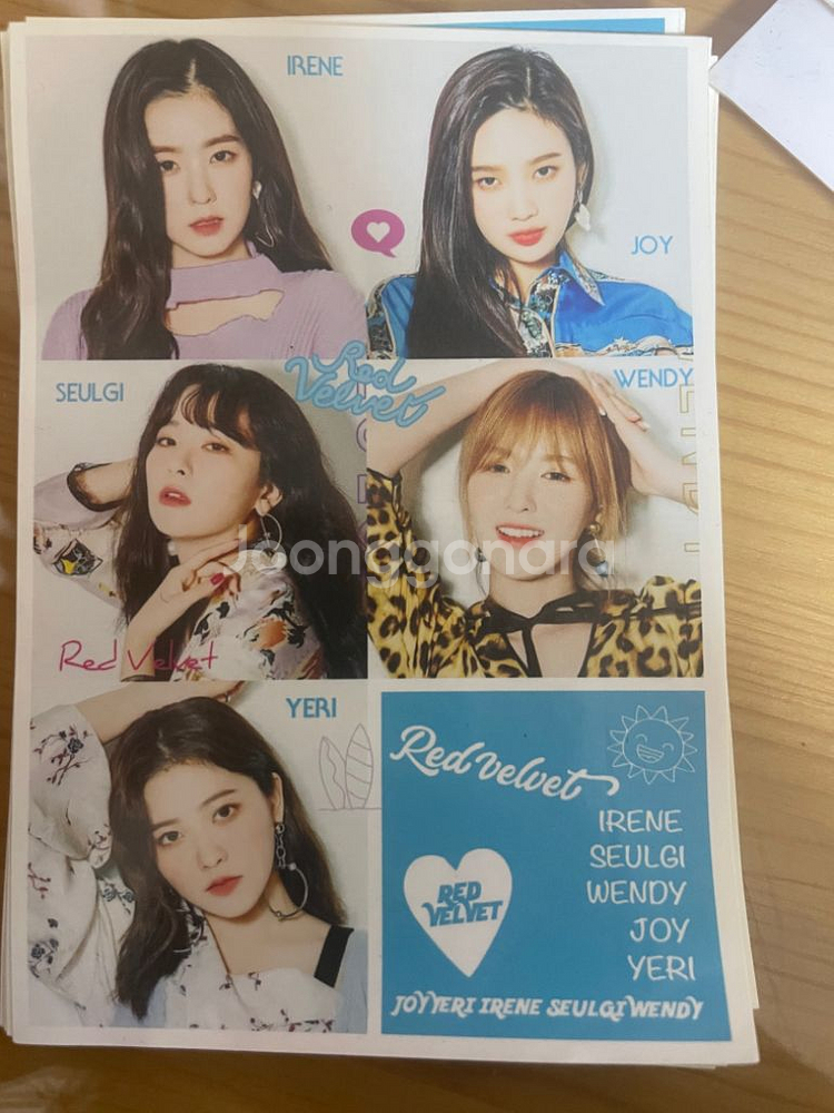 레드벨벳 포토카드--0