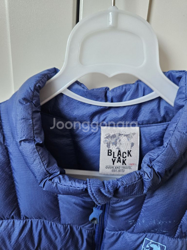 블랙야크 경량 누빔 간절기 패딩점퍼 145size--2