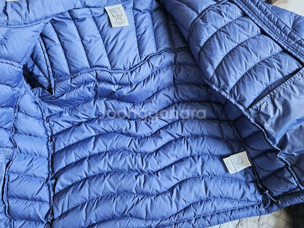 블랙야크 경량 누빔 간절기 패딩점퍼 145size--4