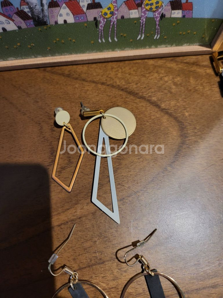 쥬얼리 귀걸이 3종--1