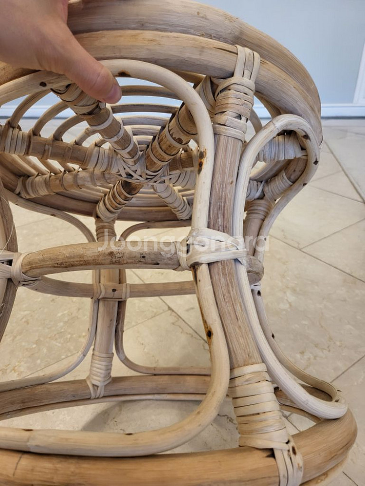 라탄 스툴 테이블--5