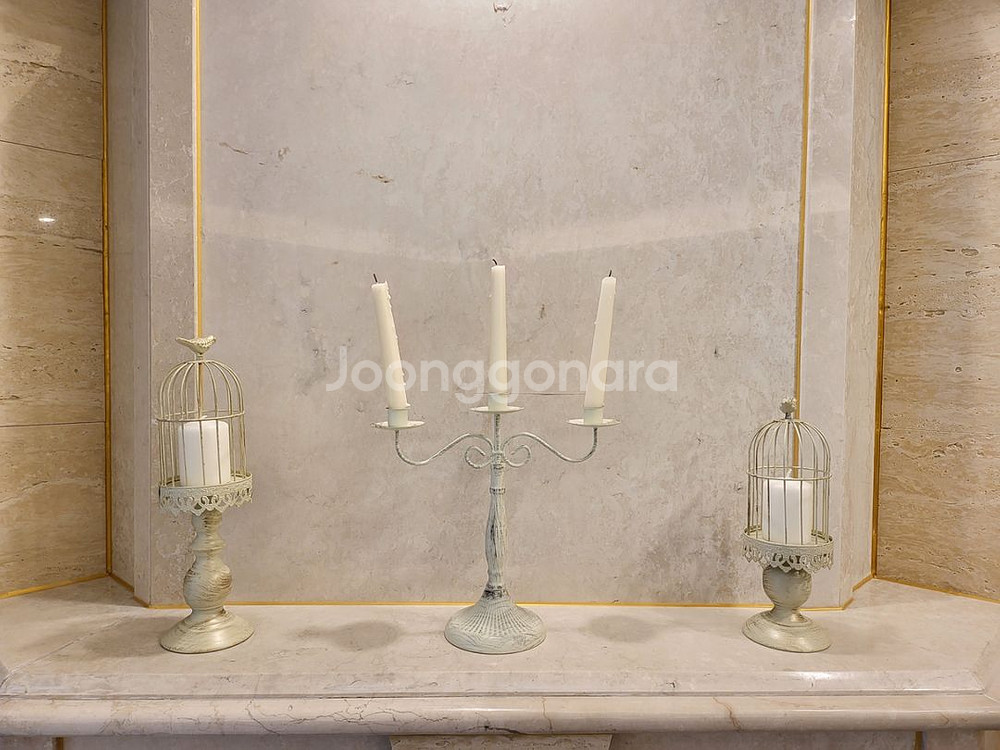 엔틱 촛대 3개 셋트--1