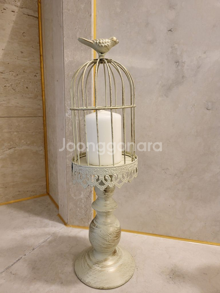 엔틱 촛대 3개 셋트--3