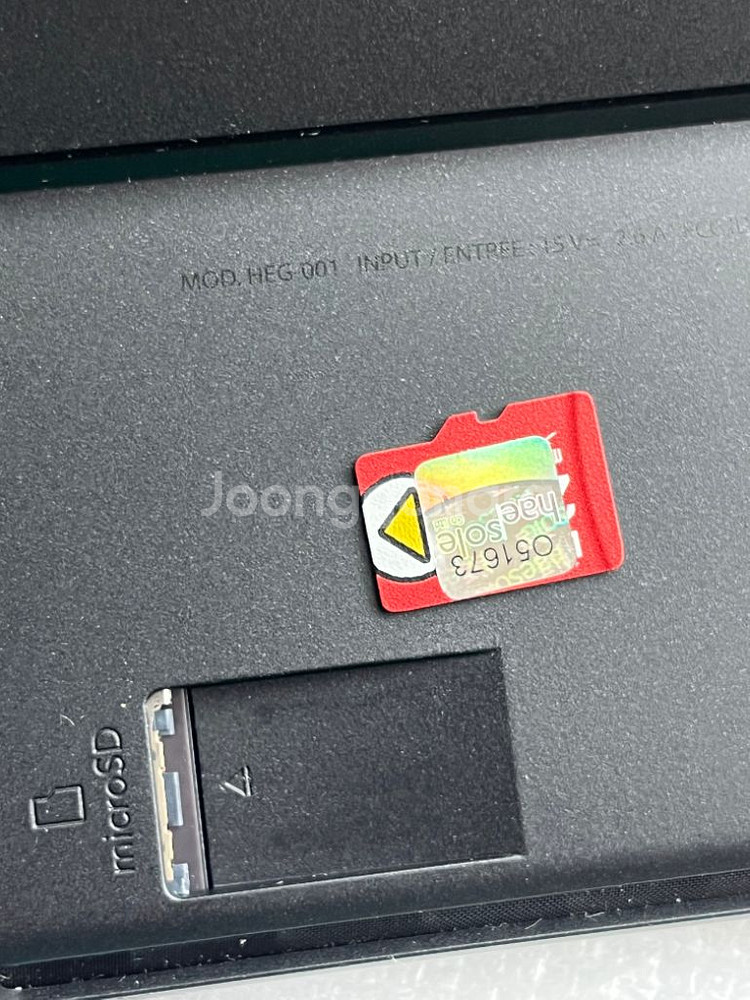 닌텐도oled(개선판)+젤다&동숲+정품파우치+SD카--3