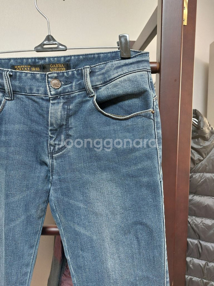 (언니네 옷장 정리) 가바 청바지 여 허리27인치--5
