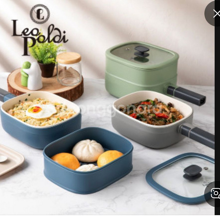 새상품] 레오폴디 헤이든 찜쿠커 전기 찜기 2L VMK--1
