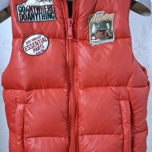 지프 여성 다운 패딩 베스트 90