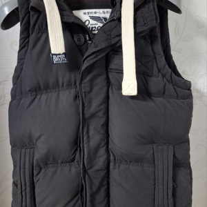 슈퍼드라이 다운 베스트 S academy gilet