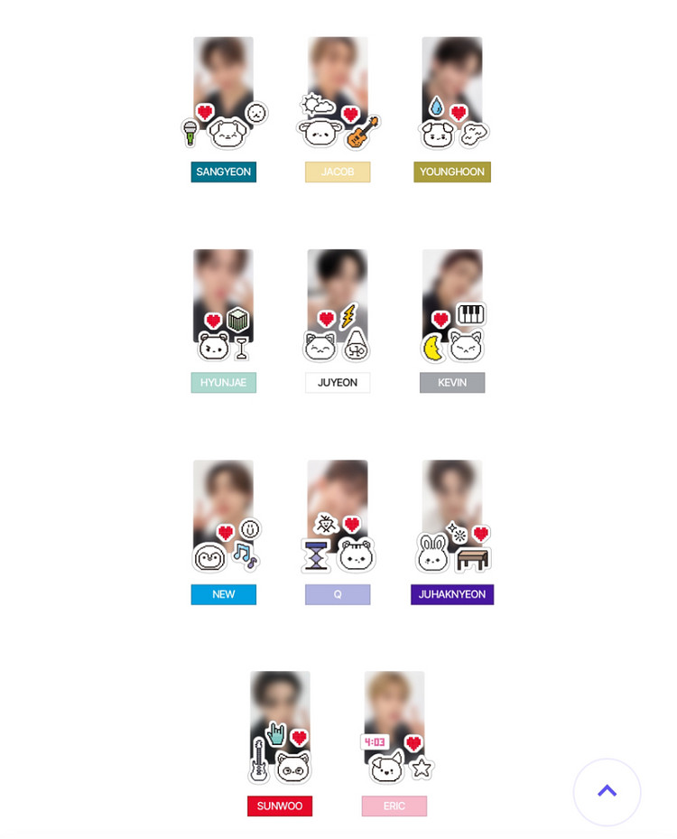 더보이즈 공식 파우치, 키링--2