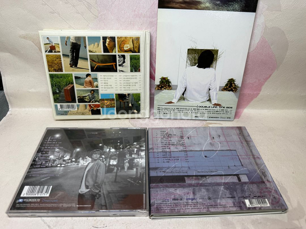 성시경 CD 제주도푸른밤,3집,2집,5집.4개--1