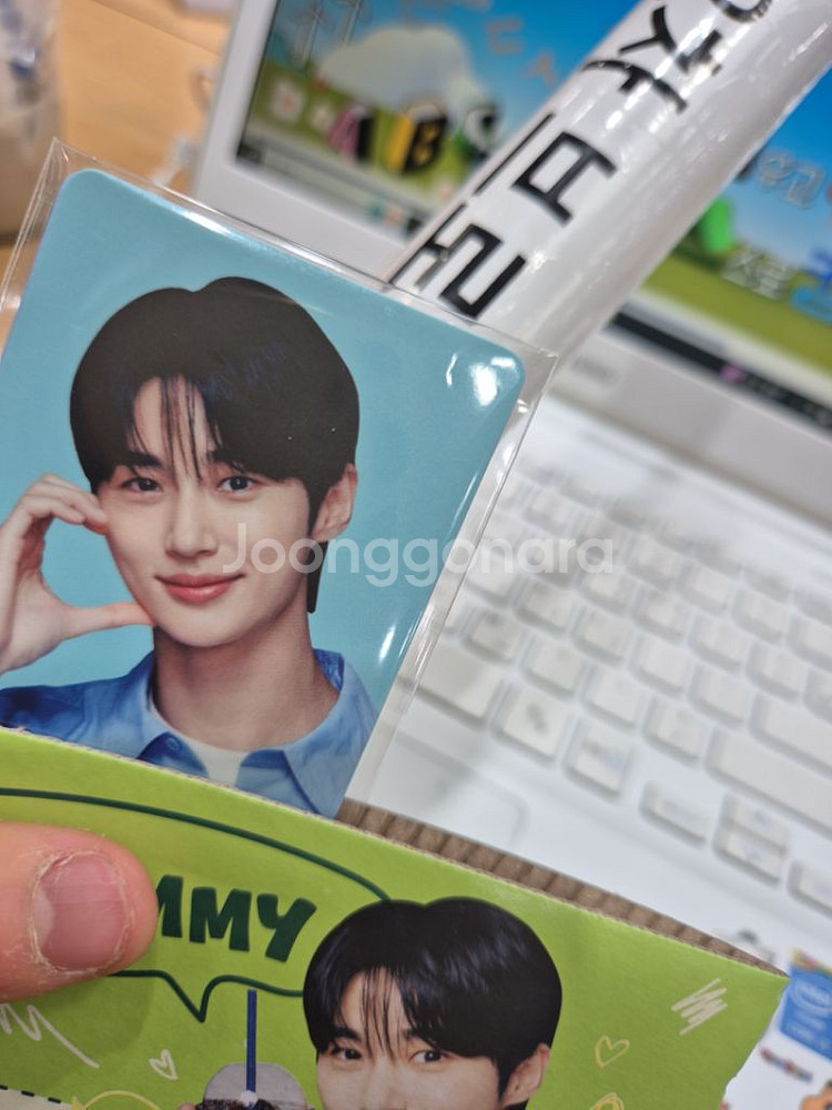 변우석 2주차 브로마이드,컵홀더,포토카드 미개봉--0