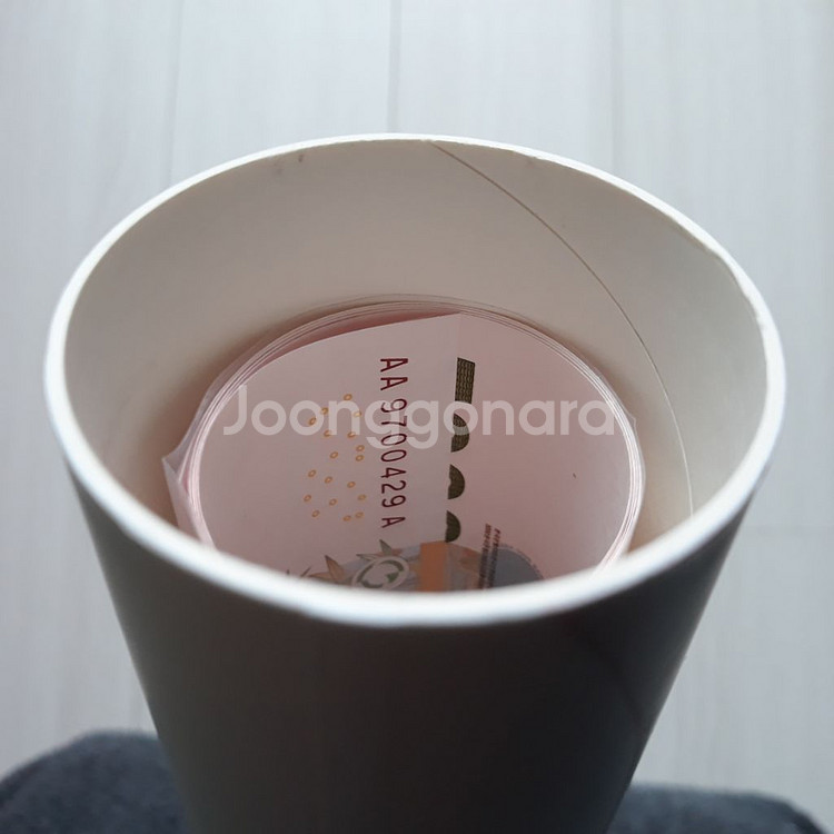 직거래] AAA 연결형 은행권 오천원권 16면부(1통)--0