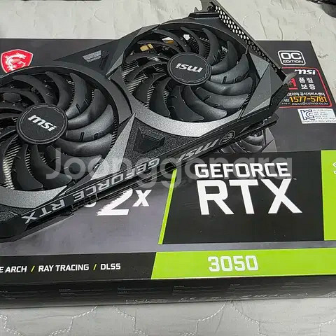 msi rtx3050 벤투스 8GB (풀박스,--1