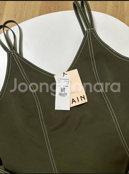 나인 여성의류 뷔스티에 원피스 새상품--4