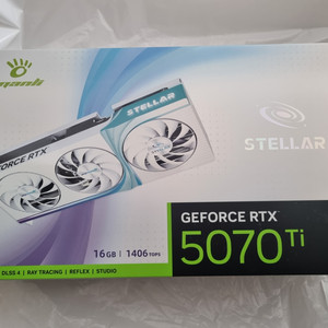 MANLI 지포스 RTX 5070 Ti Stellar