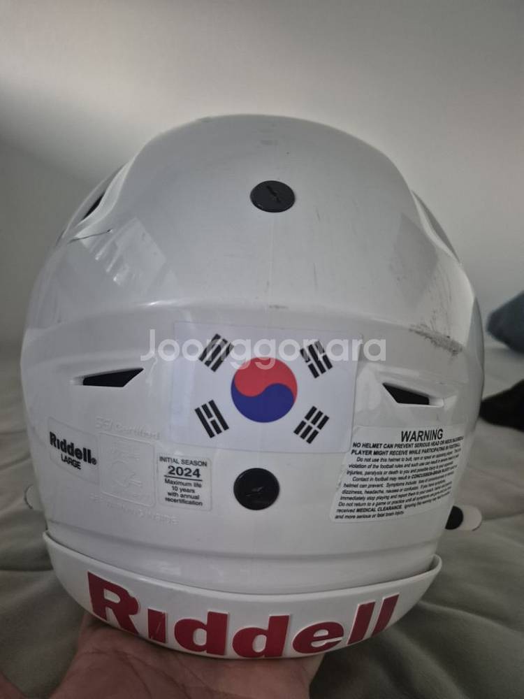 미식축구 헬멧 리델 스피드플렉스 L(택배포함)--3