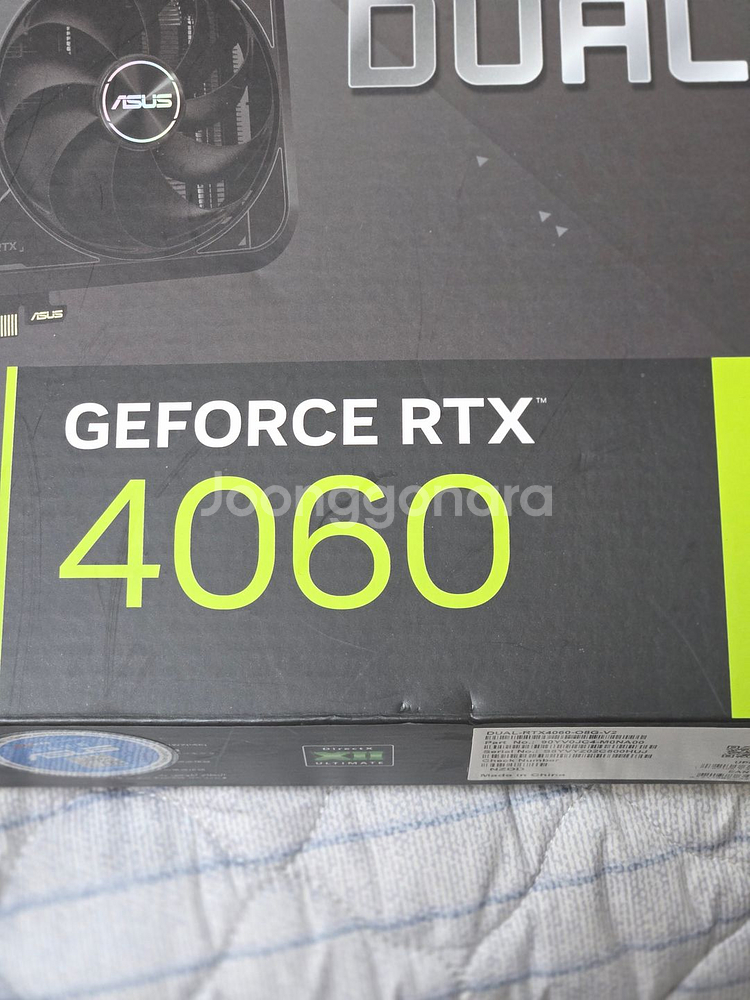 ASUS DUAL 지포스 RTX 4060 V2 O8G--0