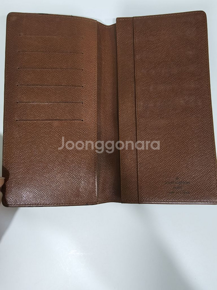 정품 루이비통 모노그램 장지갑--2