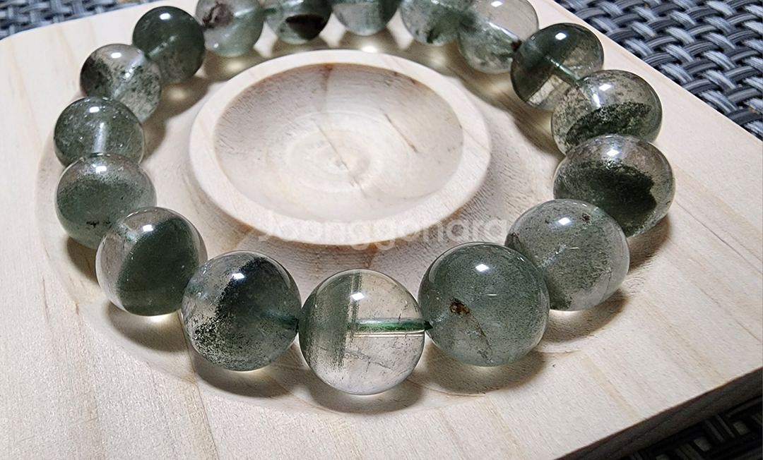 핸드메이드 A+ 가든쿼츠 팔찌 (12mm)-17cm /--1