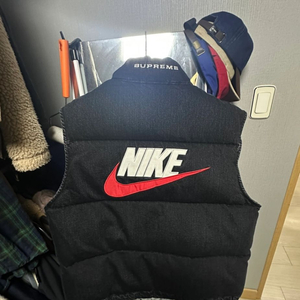 나이키 슈프림 데님푸퍼