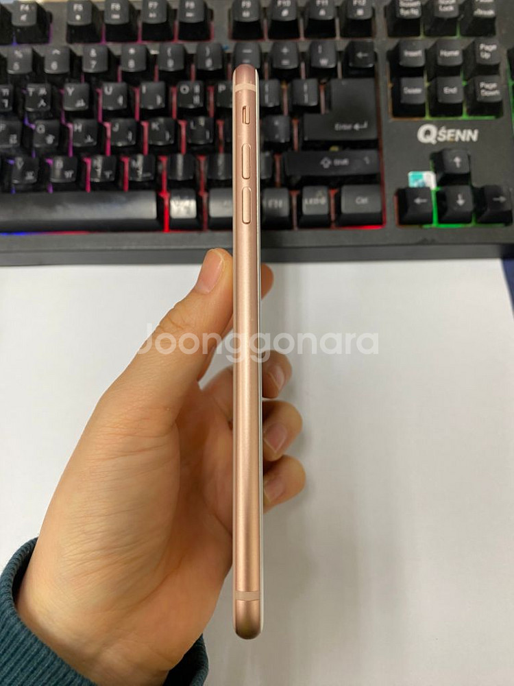 공신폰 공부폰 추천 아이폰8플러스 로즈골드 256G--4