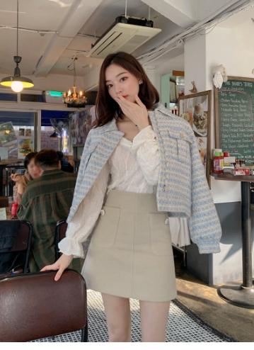 로즐리 세레니티 serenity 퀼팅 누빔 스카이 트위--3