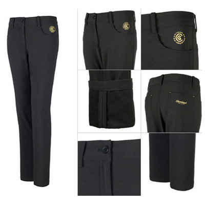 정품 클리브랜드 여성 골프 팬츠 블랙 검정 29 여성의 이미지