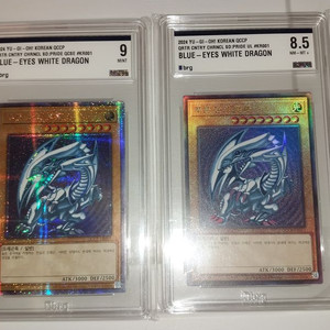유희왕 푸른눈의 백룡 brg그레이딩품 판매합니다
