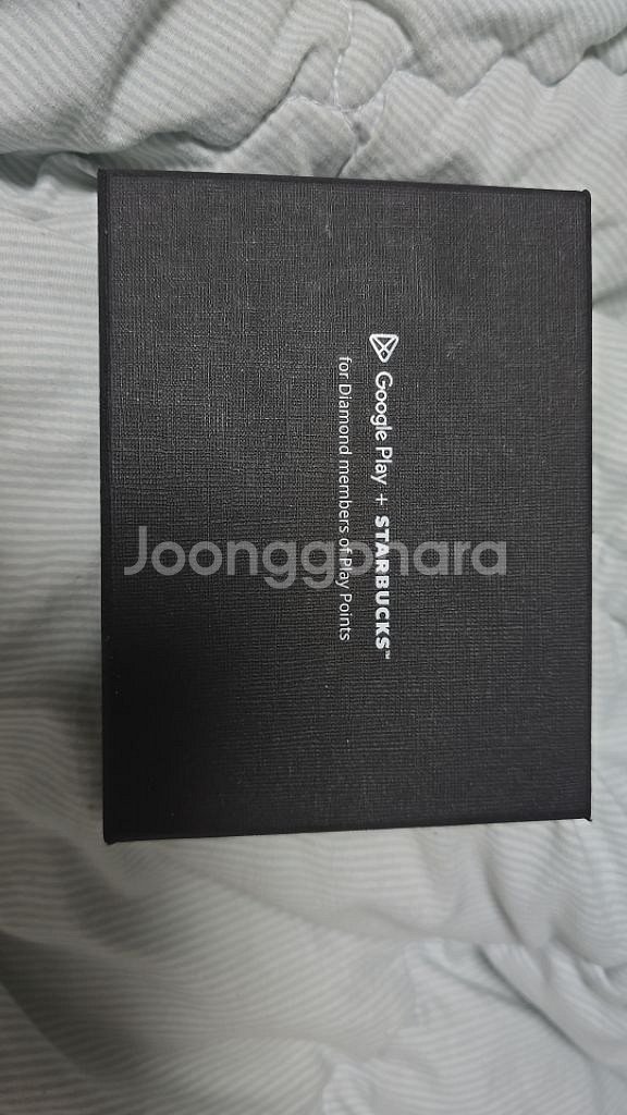 구글플레이 콜라보 스타벅스 메탈카드--1