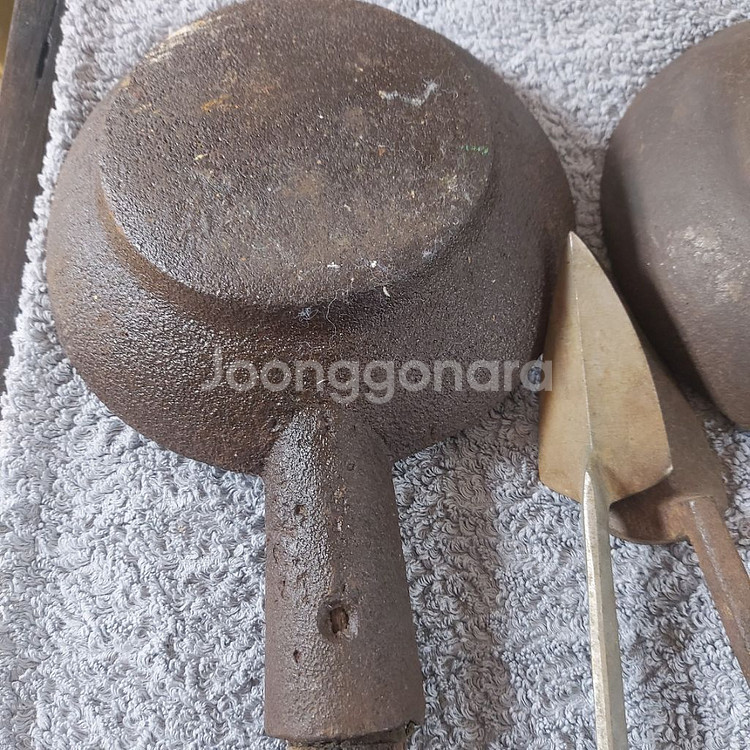 옛날 숯다리미세트 2점--4