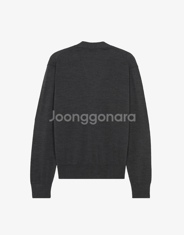 [2XL] 메종키츠네 폭스헤드 클래식 가디건--1