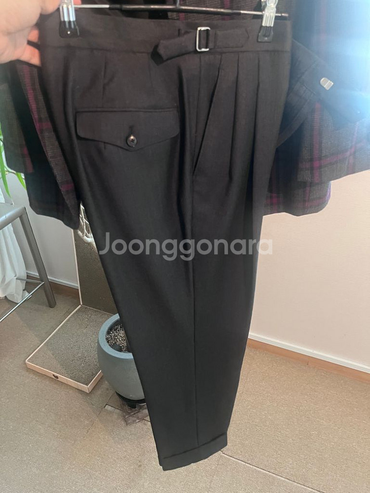 허드슨필드맞춤원단 남성수트--2