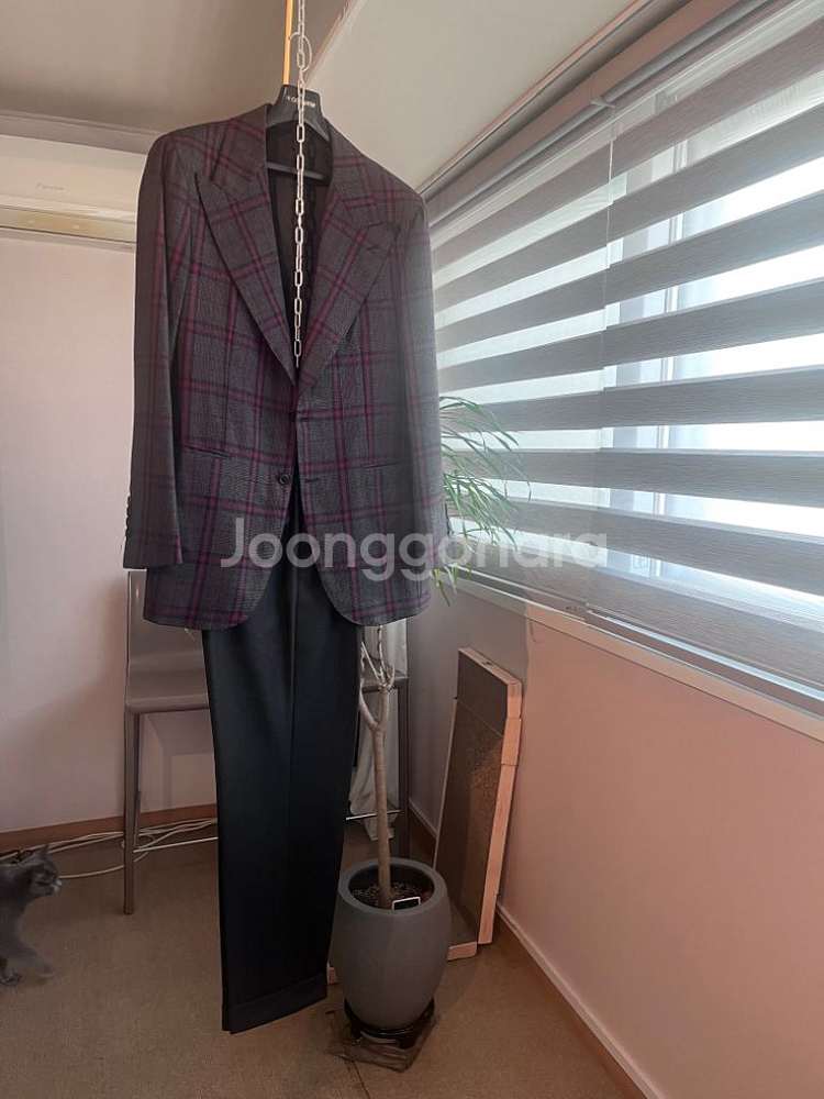 허드슨필드맞춤원단 남성수트--1