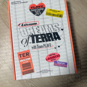 플레이브 24년도 시즌그리팅(구성품 전체 O)