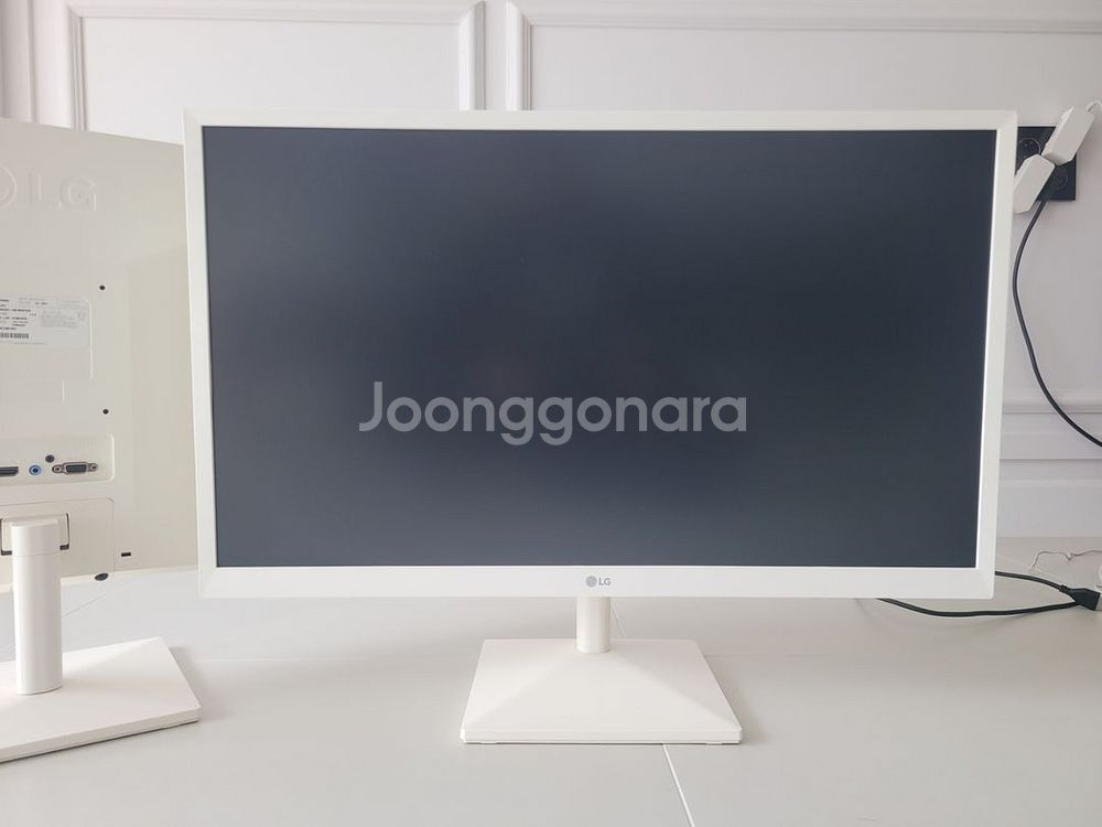 LG 27인치 화이트 27MN430HW 컴퓨터 모니터--1