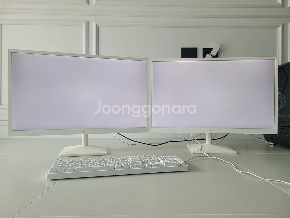 LG 27인치 화이트 27MN430HW 컴퓨터 모니터--4