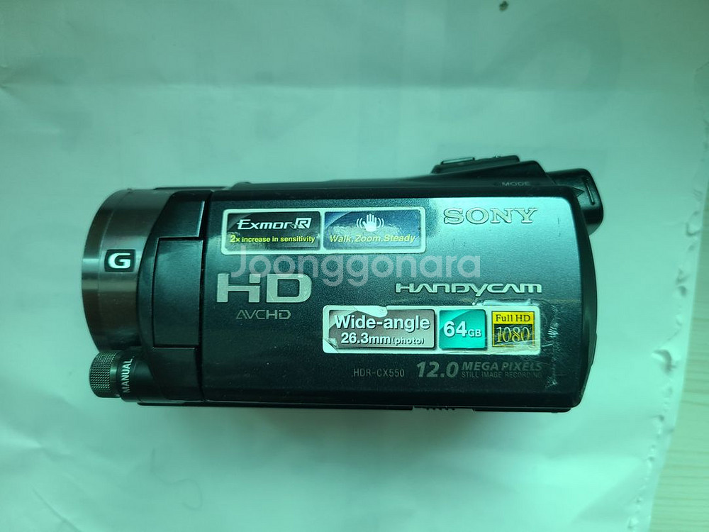 Sony 캠코더 CX550--2