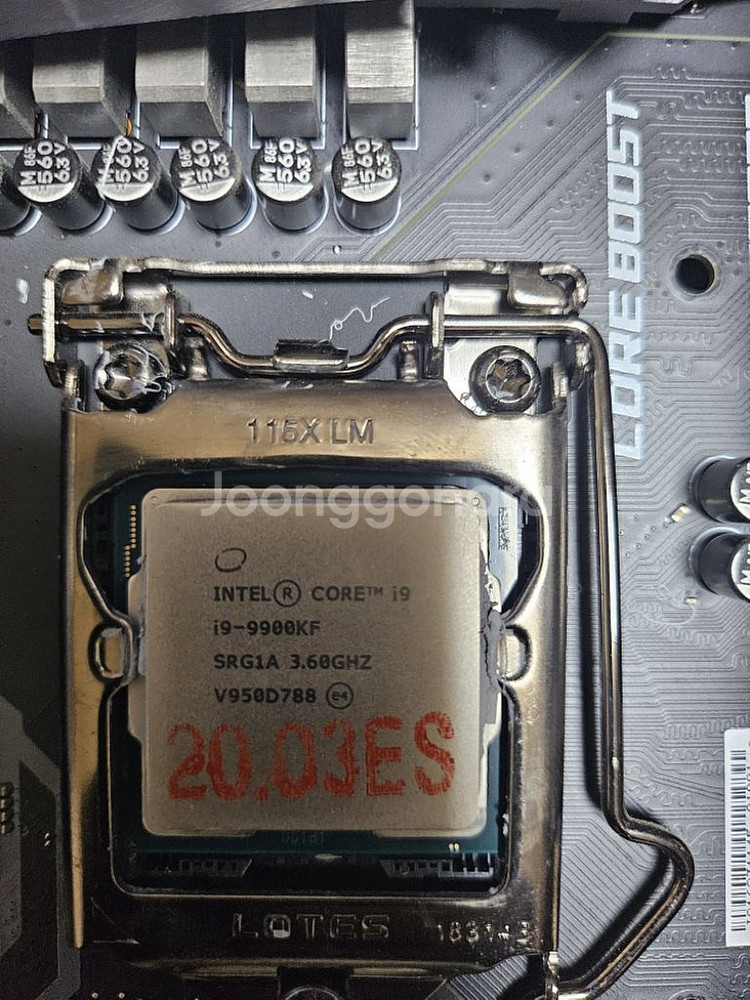 9900kf+z390 ace+지스킬쿼드킷32gb3600--1